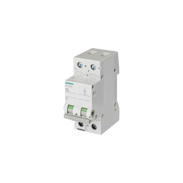 Interruttore Siemens 32A 2P 5TL12320 &ndash; Nuovo In Imballo Originale &ndash; Montaggio Su Guida DIN