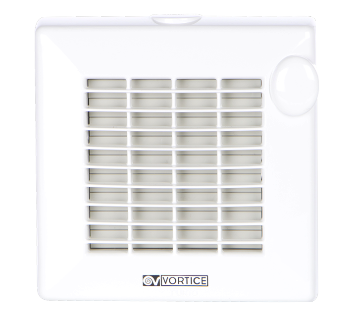Aspiratore Elicoidale M 100/4" AT, 100 mm, 90 m3/h, Sistema Automatico Apertura/Chiusura, Timer Incluso - VORTICE 0000011231