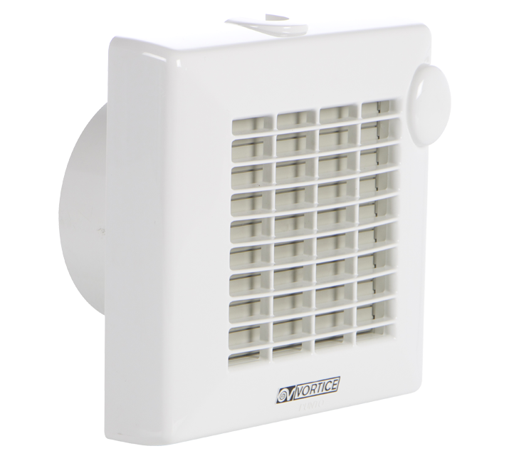 Aspiratore Elicoidale M 100/4" AT, 100 mm, 90 m3/h, Sistema Automatico Apertura/Chiusura, Timer Incluso - VORTICE 0000011231