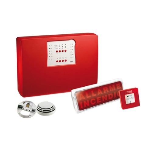 Kit Antincendio con centrale a 4 zone - URMET 1043/924