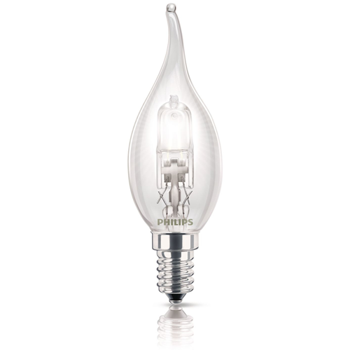 Lampada Alogena 28W, E14, Colpo di vento, Luce 3000K - PHILIPS EC28VEN