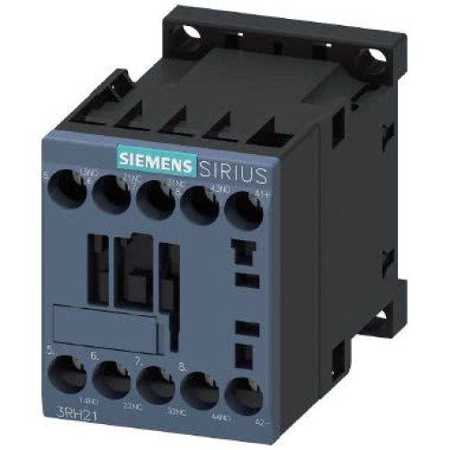 Contattore Ausiliario, 2 NO+2 NC, DC 24 V, grandezza costruttiva S00, morsetto A - SIEMENS 3RH21221BB40