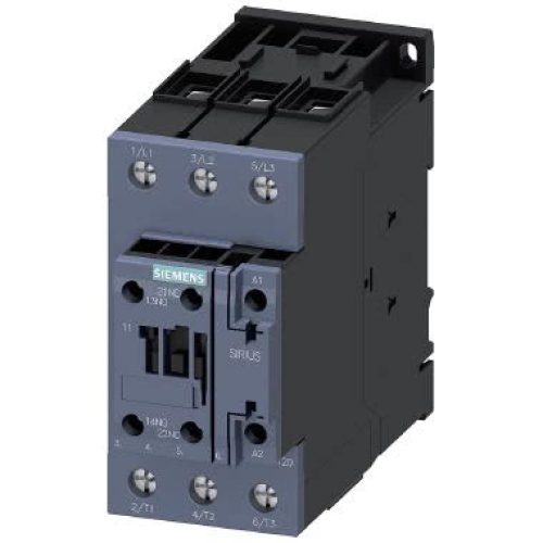 Contattore Potenza, AC-3 50 A, 22 kW / 400 V 1 NO + 1 NC, AC 230 V, 50 Hz - SIEMENS 3RT20361AP00