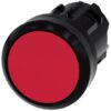 Pulsante Luminoso Piatto, 22 mm, 1nc con portalampada rosso - SIEMENS 3SB32070AA21