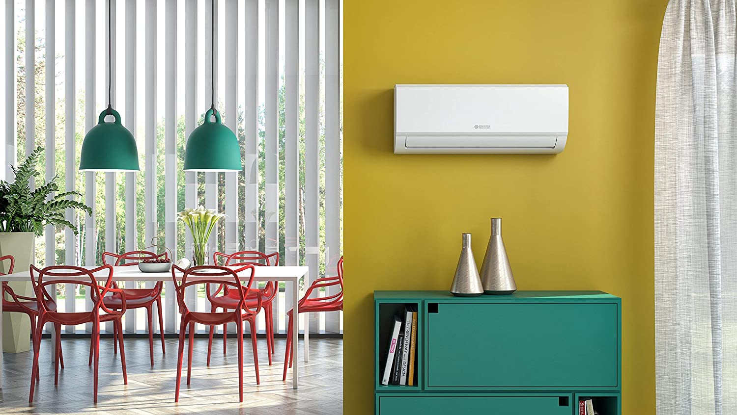 Climatizzatore Wi-FI, Condizionatore 18.000 BTU Aryal, Inverter, Caldo/Freddo, 5,57 kW, 55 dB, R-32 - OLIMPIA SPLENDID OS-K/SEAPH18EI
