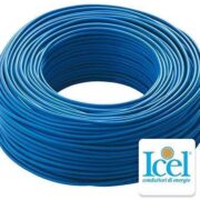 Cavo Elettrico FS17, Unipolare Isolante, Impianti Elettrici, Case, Imprese Edili, 450/750 V, 1 x 4 mm, Blu (100 METRI) - ICEL C0007603102