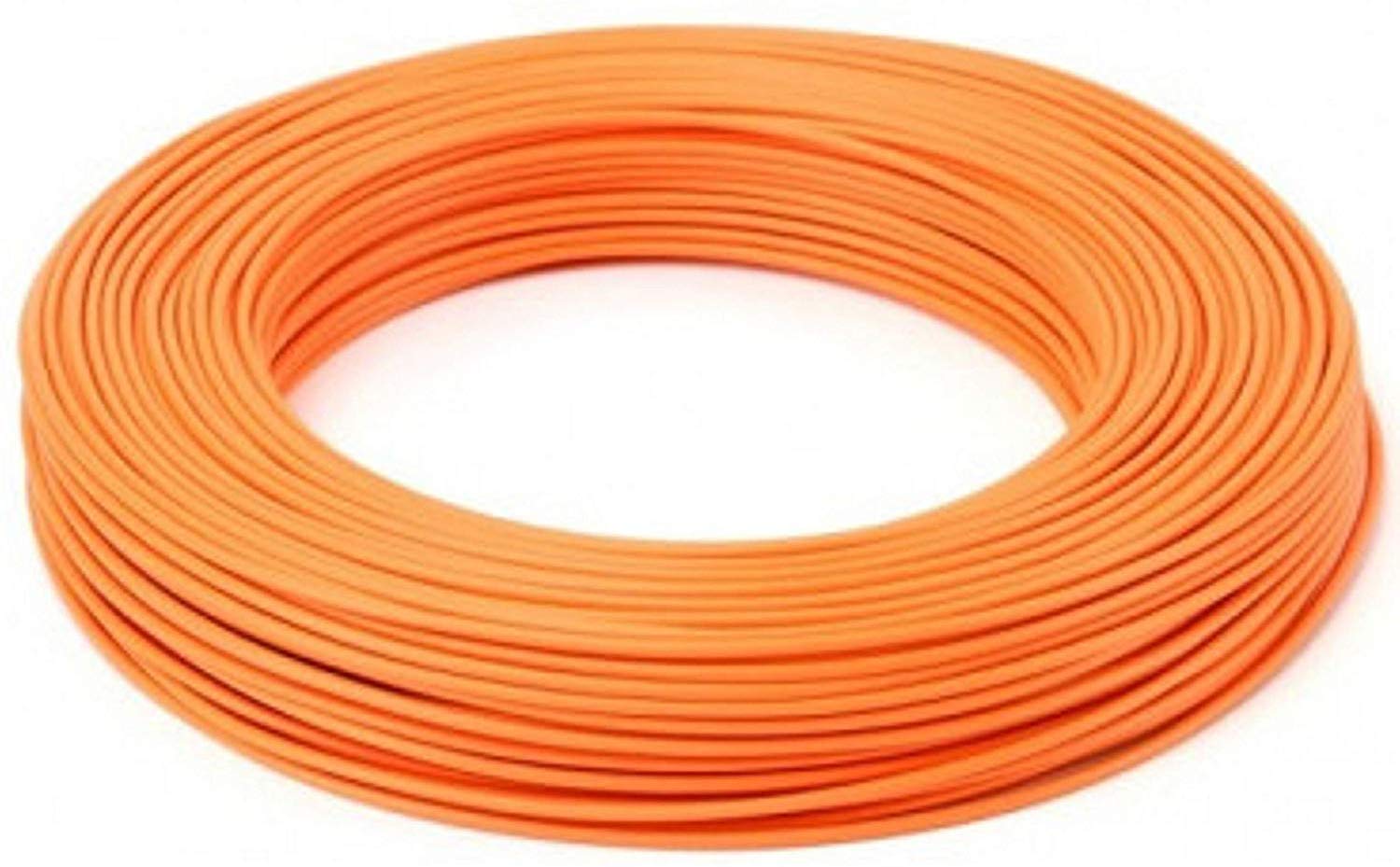 Cavo Elettrico FS17, Unipolare Isolante, Impianti Elettrici, Case, Imprese Edili, 450/750 V, 1 x 1,5 mm, Arancio (100 METRI) - ICEL C0007408102