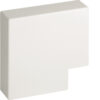 APM 50x20 W Angolo Piano per minicanali TMC/TMU, Bianco - BOCCHIOTTI B09783