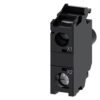 Modulo LED con LED integrato 6-24V AC/DC bianco, morsetto a vite, per montaggio su piastra frontale - SIEMENS 3SU14011BG601AA0
