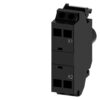 Modulo LED con LED integrato, 24-240 V AC/DC, bianco, morsetto a molla, per montaggio su piastra frontale - SIEMENS 3SU14011BH603AA0