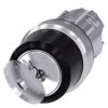 Selettore a chiave RONIS, 22 mm, tondo, in metallo, lucido, numero serratura SB30, con 2 chiavi, 2 posizioni di commutazione O<I - SIEMENS 3SU10504BC010AA0