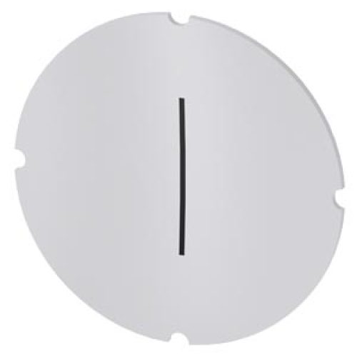 Inserto Piatto per pulsante luminoso, rotondo, colore opalescente, simbolo: i* - SIEMENS 3SU19000AB710QB0