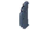Blocchetto di contatti ausiliari, Montabile lateralmente, 1no+1nc, per interruttori automatici, s00/s0 - SIEMENS 3RV29011A