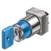 Interruttore Omr 2 chiavi contatto momentaneo tipo 2 posizioni interruttore serratura OI No 73037 - SIEMENS 3SB35003BH01