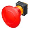 Attuatore Tondo in plastica da 22mm, Chiusura 60mm a sblocco rotativo con supporto rosso - SIEMENS 3SB30001AA20