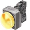Indicatore Luminoso, 22Mm, Tondo, Metallo, 110V AC, Giallo - SIEMENS 3SB36486BA30