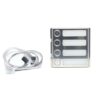 Modulo 4 Pulsanti con espansore integrato, 2VOICE - URMET 1158/84