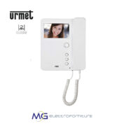 Videocitofono Cornetta per sistema 2Voice, Miro, a colori, Display 4,3" formato 16:9 - URMET 1750/1