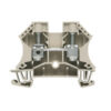 Morsetto Passante, Connessione a vite, 10 mm², 1000 V, 57 A, beige scuro - WEIDMULLER 1020300000