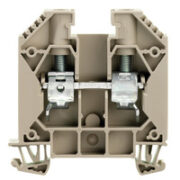 Morsetto passante, Collegamento a vite, 35 mm², 1000 V, 125 A, Beige scuro - WEIDMULLER 1020500000