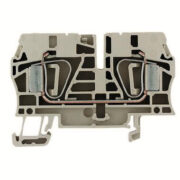 Morsettiera Passante, Molla autobloccante, 6 mm², 800 V, 41 A, Numero di collegamenti 2 - WEIDMULLER 1608620000