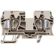 Morsetto passante, Molla autobloccante, 16 mm², 1000 V, 76 A, Beige scuro - WEIDMULLER 1745230000