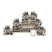 Morsetto Componibile per sensori e attuatori, Collegamento a vite, 2.5 mm², 250 V, 24 A, Numero di collegamenti 6, Numero di potenziali per piano 1 - WEIDMULLER 1784180000