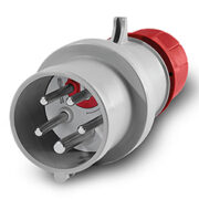 Spina Mobile 32A 3P+N+T 6h 346-415V 50Hz 60Hz Morsetti a vite Con dispositivo Reverse - SCAME 213.3237RV