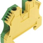 Morsetto di terra, Collegamento a vite, 10 mm², 1200 A, WPE 10, Verde/giallo - WEIDMULLER 1010300000
