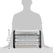 Kemper Lampada Zanzariera Elettrica ZAP30, Elettroinsetticida, Potenza 30 W - MC ELETTRICI EIN-30