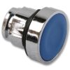 Testa Pulsante Ø22, ad impulso, filoghiera, blu, senza marcatura - SCHNEIDER ZB4BA6