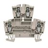 Morsetto passante, Morsetto componibile a due piani, Collegamento a vite, 2.5 mm², 400 V, 24 A, Beige scuro - WEIDMULLER 1021500000