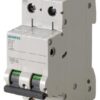 Interruttore Magnetotermico 400V 10 kA, a 2 poli, C, 3A - SIEMENS 5SL42037