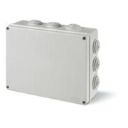 Scatola di derivazione 100x100x50mm IP55 GW 650°C, Grigia - SCAME 685.004