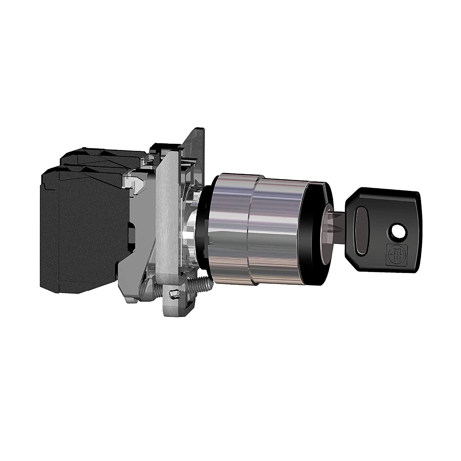 Interruttore a chiave a 2 posizioni , Diametro Foro 22mm - SCHNEIDER XB4BG41