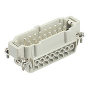 Inserto Maschio Spina 16 Poli 16P+T 16A - SCAME 933.0162601