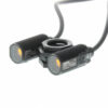 Sensore Cilindrico c.c. M18 plastica sbarramento, 20 m, NPN impulso luce/buio cavo 2 m - OMRON E3F1TN112M