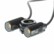 Sensore Cilindrico c.c. M18 plastica sbarramento, 20 m, NPN impulso luce/buio cavo 2 m - OMRON E3F1TN112M