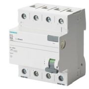 Interruttore Automatico Differenziale, 4 poli, tipo AC, In: 80 A, 30 mA, Un AC: 400 V - SIEMENS 5SV43470
