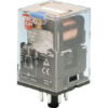 Relè DPDT 10A Indicatore Meccanismo LED, pulsante test - OMRON MKS2PINDC24-2403