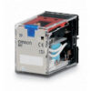 Relè di potenza serie MY4, 4PDT, bobina 24V cc, A innesto - OMRON MY4IN24DCS-15221