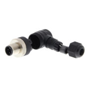 Sensore Senza Cavo ad angolo retto maschio 4 fili M12 - OMRON Y92EMM12P-206557
