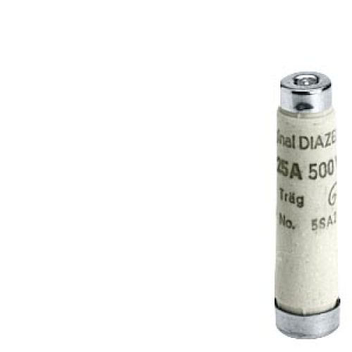 Fusibile Diazed Link 500V A Risposta Rapida Taglia, Filetto E27, 2A - SIEMENS 5SB111