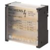 Blocco Distributore a 4 poli, 80A, 500V ingresso: 1x 6-16mm2 uscita: 8x 4-10mm2 per montaggio su guida DIN - SIEMENS 5ST2501