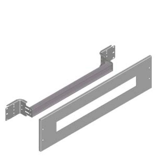 ALPHA 630 Universal, kit di montaggio, apparecchi d'installazione, A=200 mm, La=600 mm, 24UM, 200 mm di interdistanza tra le file con copertura di scomparto - SIEMENS 8GK63522KK23