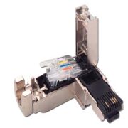 Industrial Ethernet FastConnect RJ45 Plug 90 2x 2, connettore RJ45 (10/100 Mbit/s) con robusta custodia in metallo e sistema di collegamento FC - SIEMENS 6GK19011BB202AA0