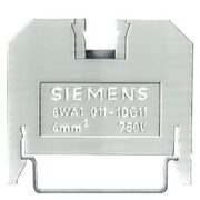 Terminale Passante Termoplastica a vite su entrambi i lati Terminale singolo, 6,5 mm mis. 4 - SIEMENS 8WA10111DG11