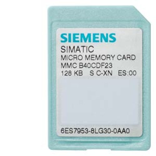 SIMATIC S7, Micro Memory Card per S7-300/C7/ET 200, 3, 3V Nflash, 512 KB - SIEMENS 6ES79538LJ310AA0