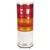 Colonna Luminosa Monoblocco Precablata, plastica, rosso aranc., Ø100, IP54, 24 vdc - SCHNEIDER XVC1B2K