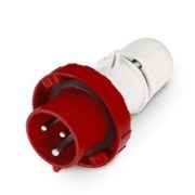Spina Volante 3P+N+T 63A 6H IP67 Colore Rosso 50Hz 380V - SCAME 218.6337